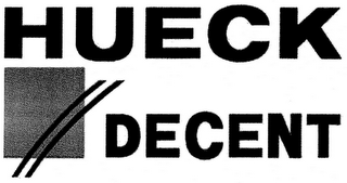 HUECK DECENT logo