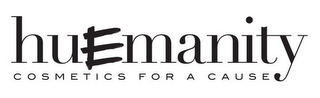 HUEMANITY COSMETICS FOR A CAUSE logo