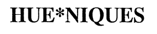 HUE*NIQUES logo