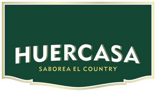 HUERCASA SABOREA EL COUNTRY logo