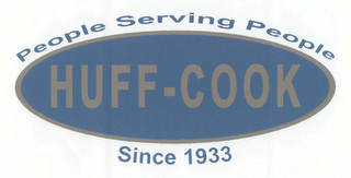HUFF - COOK PEOPLE SERVING PEOPLE SINCE 1933 logo