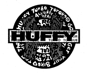 HUFFY TURBO TORQUE logo