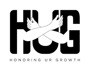 HUG HONORING UR GROWTH logo