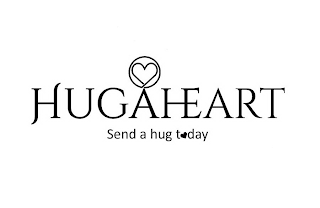 HUGAHEART SEND A HUG TODAY logo