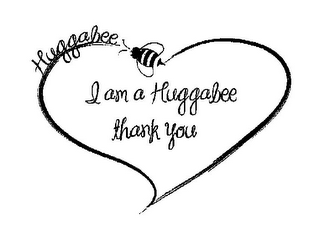 HUGGABEE I AM A HUGGABEE THANK YOU logo