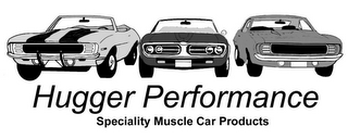 HUGGER PERFORMANCE SPECIALTY MUSCLE CAR PRODUCTS logo