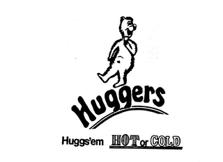 HUGGERS HUGGS'EM HOT OR COLD logo