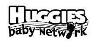 HUGGIES BABY NETWORK logo