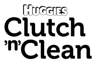HUGGIES CLUTCH 'N' CLEAN logo