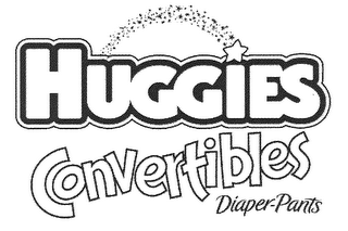 HUGGIES CONVERTIBLES DIAPER-PANTS logo