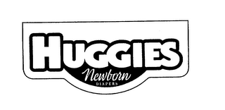 HUGGIES NEWBORN DIAPERS logo