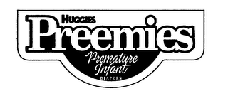 HUGGIES PREEMIES PREMATURE INFANT DIAPERS logo