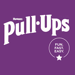 HUGGIES PULL-UPS FUN. FAST. EASY. logo