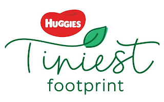 HUGGIES TINIEST FOOTPRINT logo