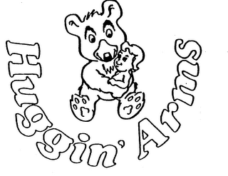 HUGGIN' ARMS logo