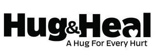 HUG&HEAL A HUG FOR EVERY HURT logo
