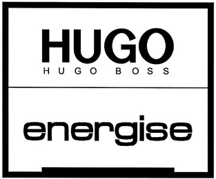 HUGO HUGO BOSS ENERGISE logo