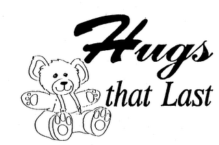 HUGS THAT LAST logo