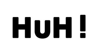 HUH ! logo