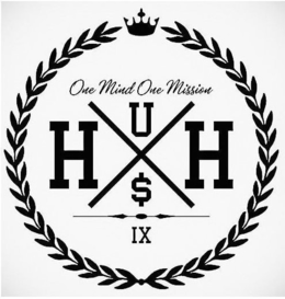 HU$H IX ONE MIND ONE MISSION logo