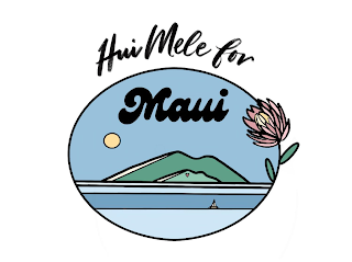 HUI MELE FOR MAUI logo