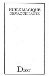 HUILE MAGIQUE DÉMAQUILLANTE DIOR logo