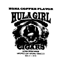 HULA GIRL CIGARS logo