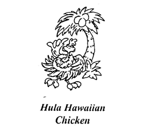 HULA HAWAIIAN CHICKEN logo