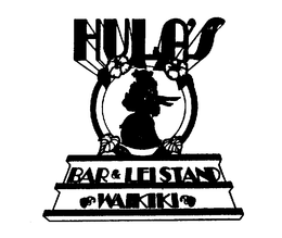 HULA'S BAR & LEI STAND WAIKIKI logo