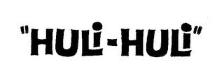 "HULI-HULI" logo