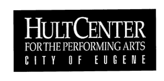 HULT CENTER FOR THE PERFORMING ARTS CITY OF EUGENE logo