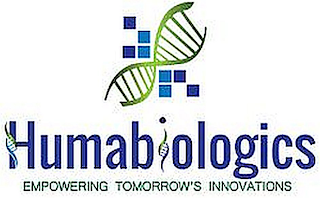 HUMABIOLOGICS EMPOWERING TOMORROW'S INNOVATIONS logo