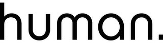 HUMAN. logo