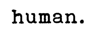 HUMAN. logo
