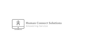 HUMAN CONNECT SOLUTIONS ANSWERING SERVICE logo