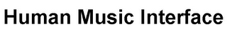 HUMAN MUSIC INTERFACE logo