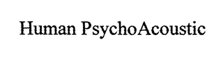 HUMAN PSYCHOACOUSTIC logo