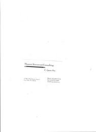 HUMAN RESOURCES CONSULTING logo