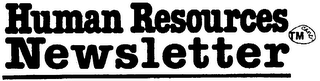 HUMAN RESOURCES NEWSLETTER logo