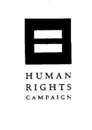 HUMAN RIGHTS CAMPAIGN logo