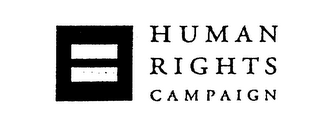 HUMAN RIGHTS CAMPAIGN logo