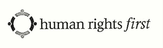 HUMAN RIGHTS FIRST logo