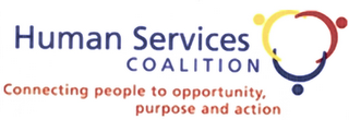 HUMAN SERVICES COALITION CONNECTING PEOPLE TO OPPORTUNITY, PURPOSE AND ACTION logo