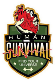 HUMAN SURVIVAL FIND YOUR UNIVERSE logo