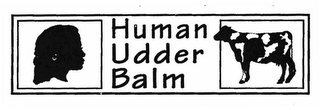 HUMAN UDDER BALM logo