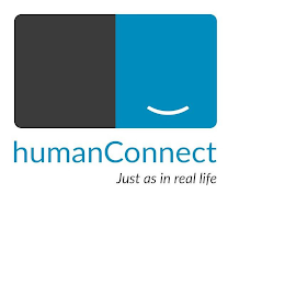 HUMANCONNECT JUST AS IN REAL LIFE logo