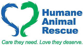 HUMANE ANIMAL RESCUE CARE THEY NEED. LOVE THEY DESERVE. logo