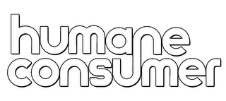 HUMANE CONSUMER logo