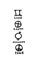 HUMANITY PEACE EARTH 2000 logo