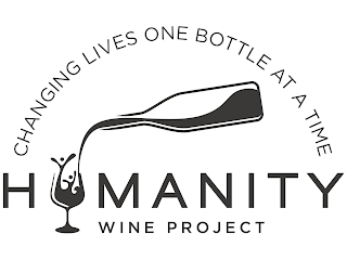 HUMANITY WINE PROJECT CHANGING LIVES ONE BOTTLE AT A TIME logo